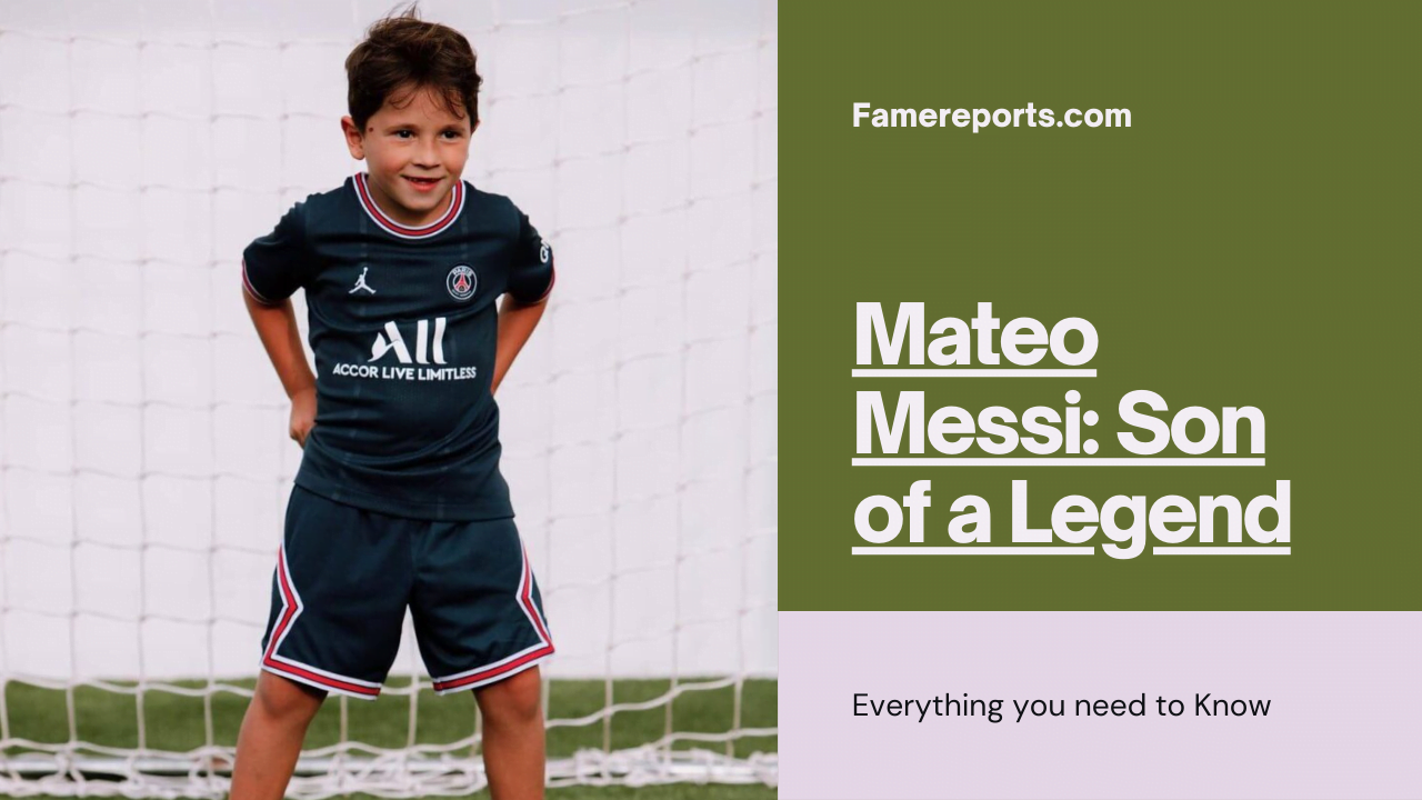 Mateo Messi Son of a Legend