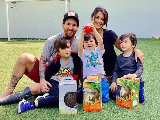 Caption: Ciro Messi Roccuzzo’s family picture. Source: Instagram

