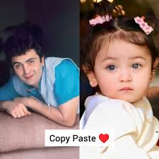 Rishi Kapoor and Raha Kapoor edit photoes collection 2024