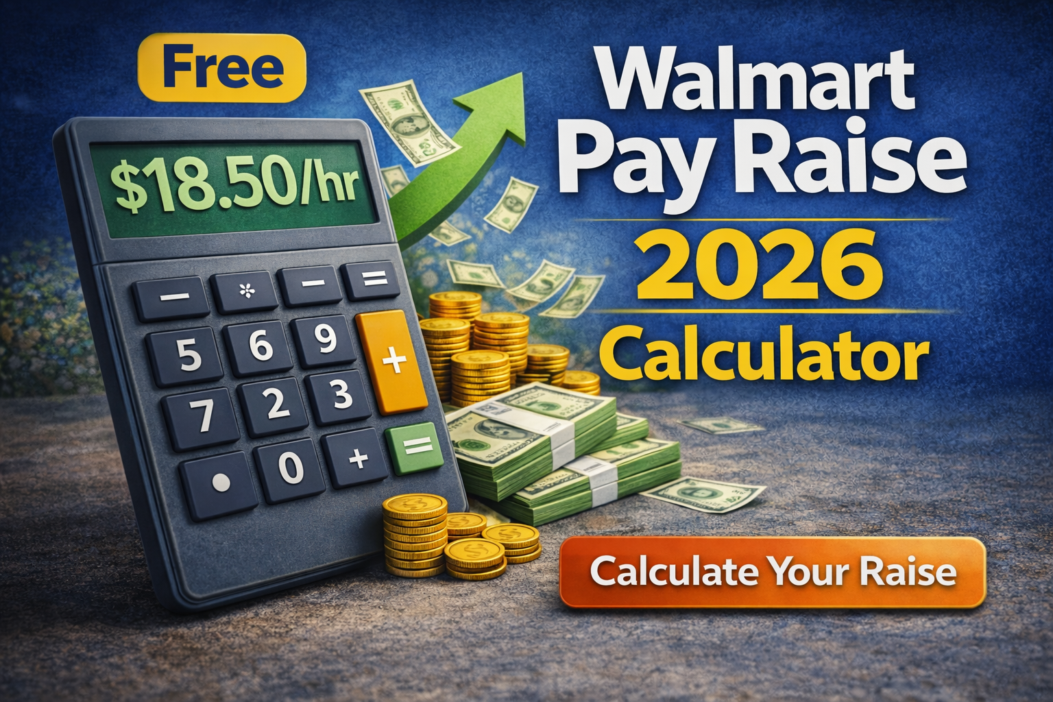Walmart Pay Raise 2026 Calculator – Estimate Your New Hourly & Annual Pay